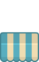 market_roofBlue