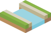 riverBankedWaterfallN