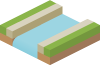 riverBankedWaterfallW