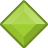 element_green_diamond_glossy