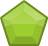 element_green_polygon_glossy