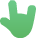green_hand_rock