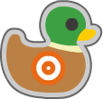 duck_outline_target_brown