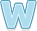 letterW